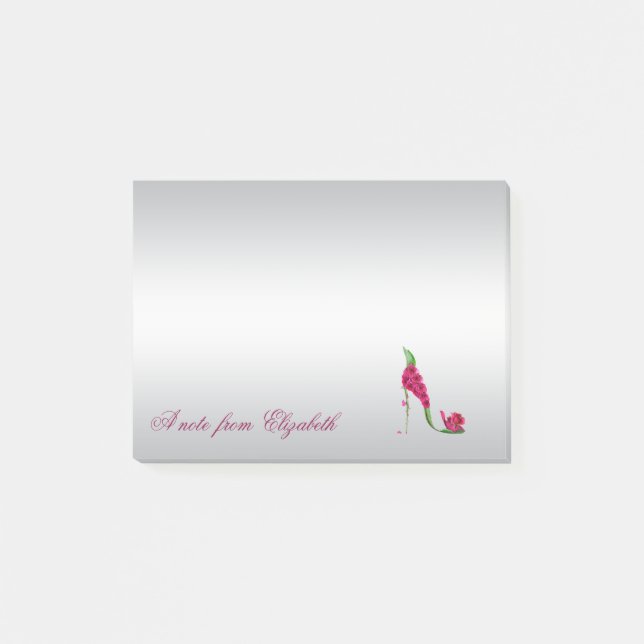 Post-it® Elegant Mignon Féminin Élégant ,Talons Hauts (Devant)