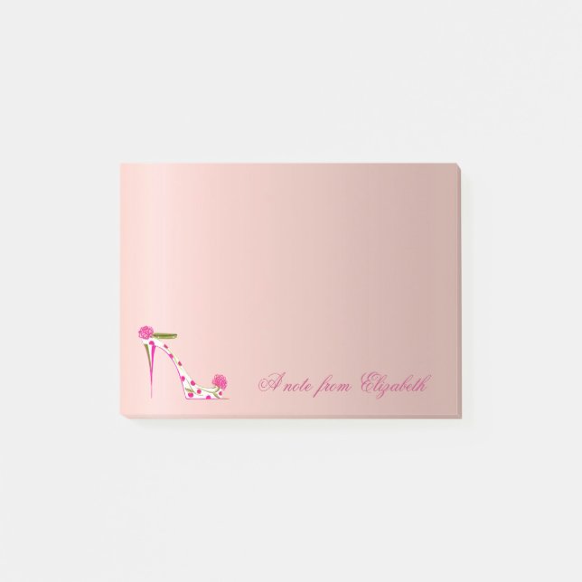Post-it® Élégant Mignon Stylé Féminin ,Talons Hauts (Devant)