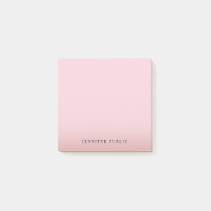 Post-it® Élégant Rose Gold Modèle Arrière - plan modern