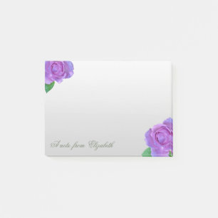 Post-it® Élégant Roseaux Violets Féminins