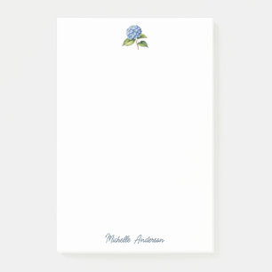 Post-it® Élégant Tendance Aquarelle Hydrangea Floral