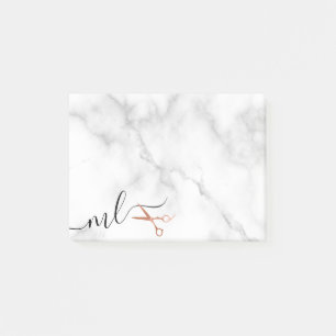 Post-it® Elégante coiffeuse rose en cuivre