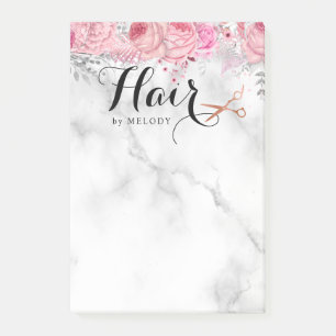 Post-it® Elégante coiffeuse rose en cuivre