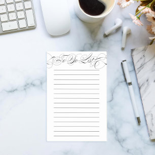 Post-it® Élégante liste de calligraphie à faire