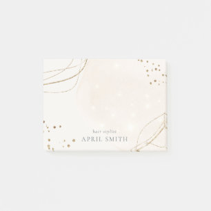 Post-it® Elégante Parties scintillant Abstraite Aquarelle