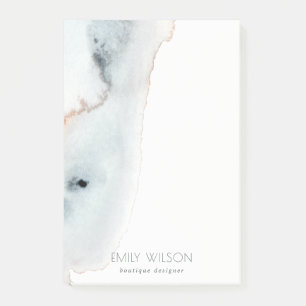 Post-it® Elégante plage d'aquarelle bleu Aquarelle Aquarell