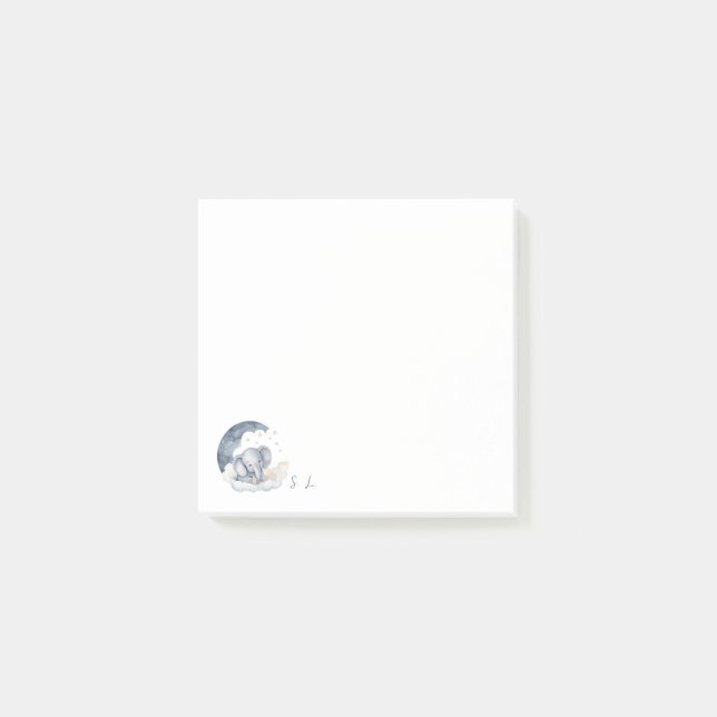 Post-it® Eléphant Bébé mignon (Devant)