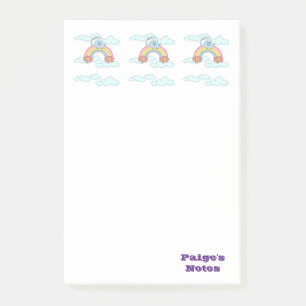 Post-it® Éléphant Notes, Nuages Floral