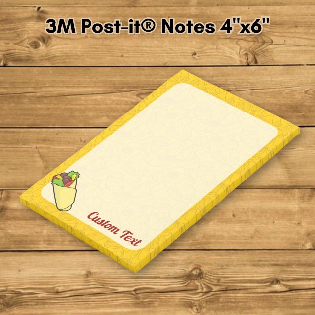 Post-it® Emballage de sandwich tortilla (Créateur téléchargé)