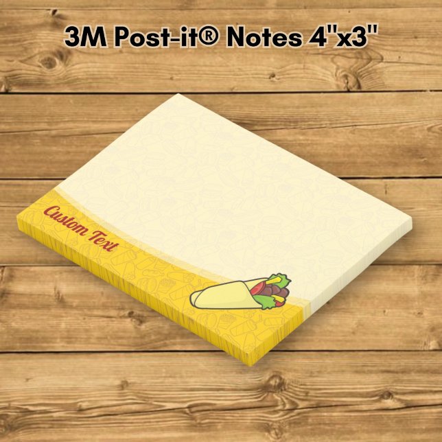 Post-it® Emballage de sandwich tortilla (Créateur téléchargé)