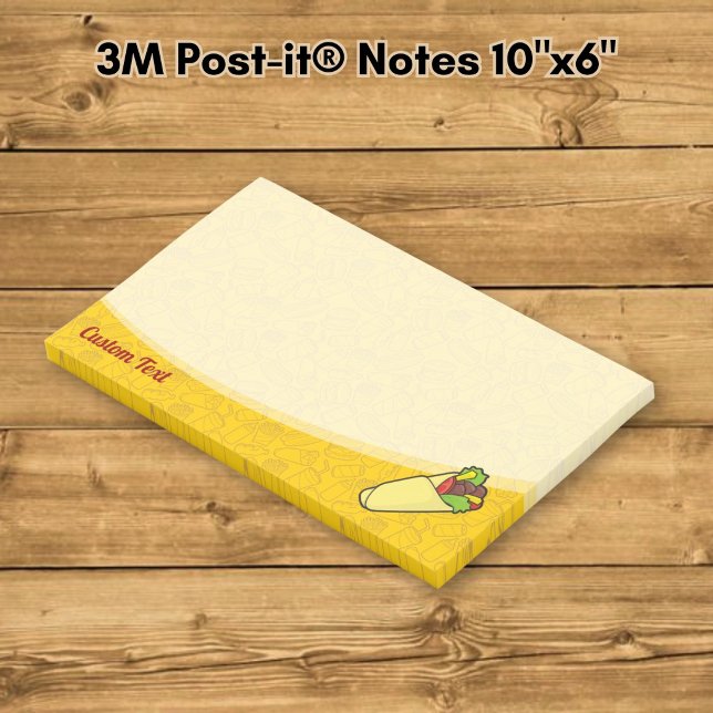 Post-it® Emballage de sandwich tortilla (Créateur téléchargé)