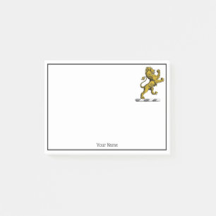Post-it® Emblème de crête de lion debout héraldique C