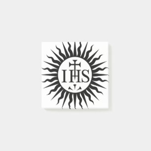 Post-it® Emblème de la Compagnie de Jésus Monogramme