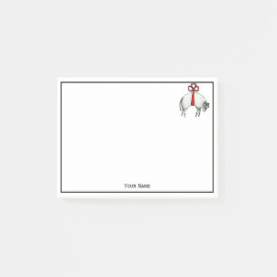 Post-it® Emblème héraldique en laiton de bélier berceau