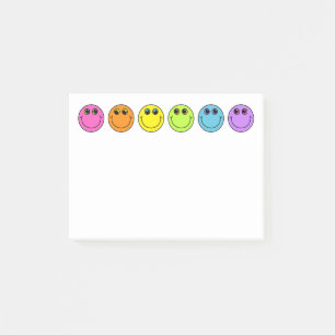 Post-it® Emoji coloré fait face