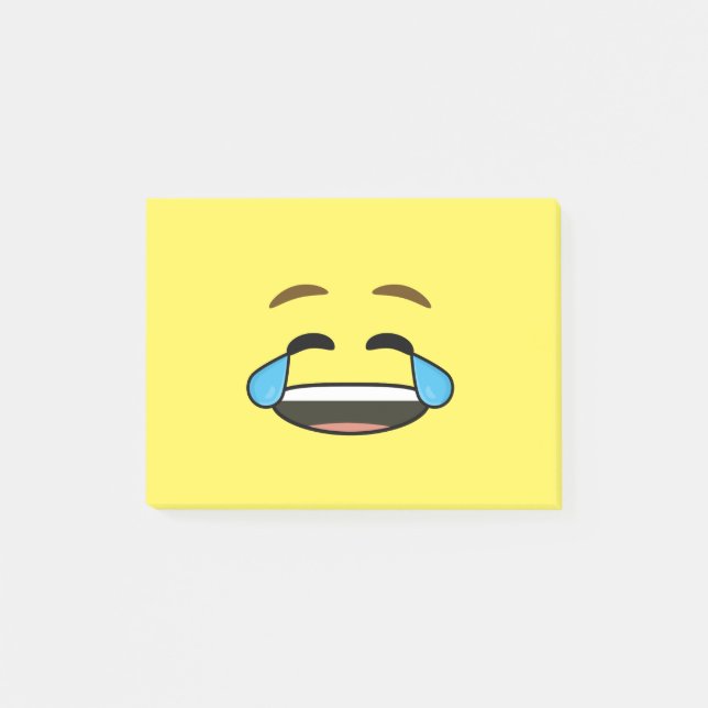Post-it® Emoji riant (Devant)