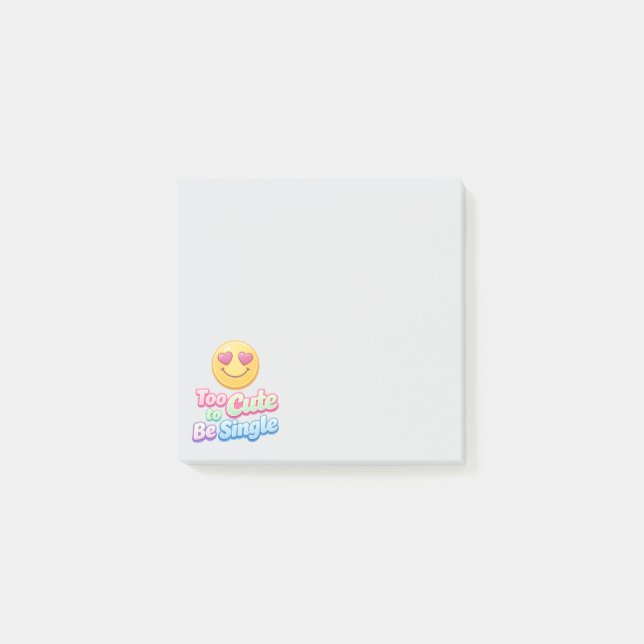 Post-it® Emoji Trop Mignon (Devant)