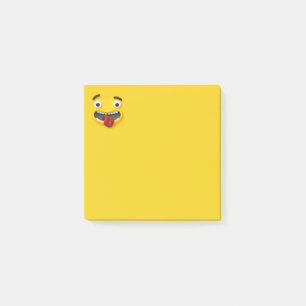 Post-it® émoticône au visage souriant