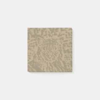 Post-it® empreinte de léopard de chat 3 x 3