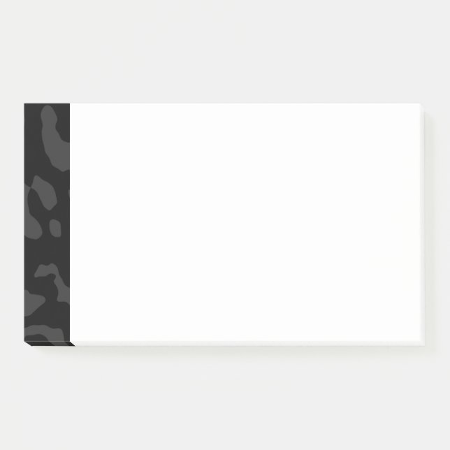 Post-it® Empreinte de léopard noir (Devant)