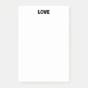 Post-it® Empreinte de patte d'amour