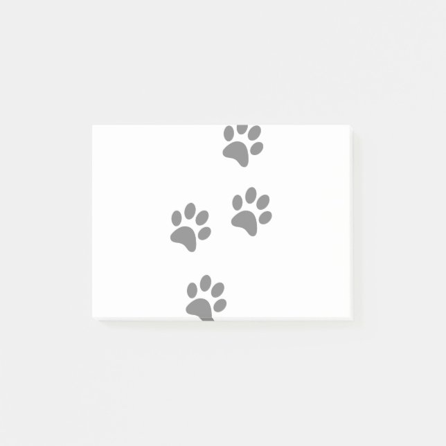 Post-it® Empreintes Animal Chien Paw Cat (Devant)