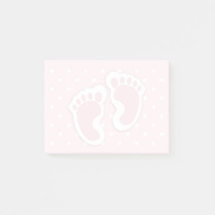 Post-it® Empreintes Bébé Rose Cute
