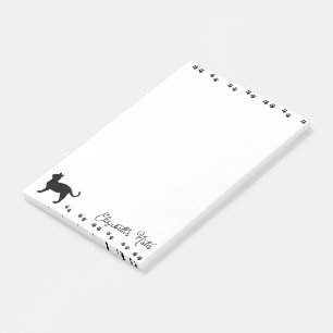Post-it® empreintes de patte de chat personnalisées