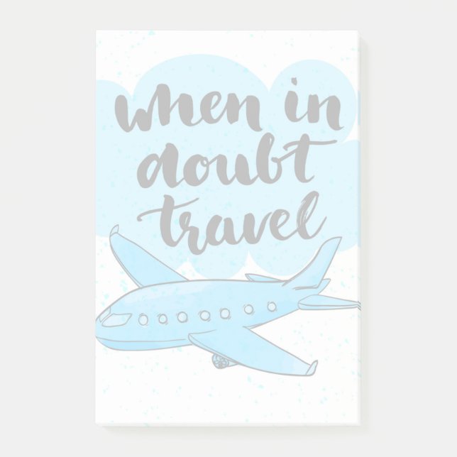 Post-it® En cas de doute voyage (Devant)
