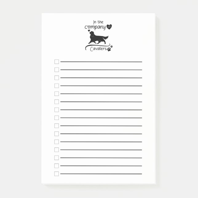 Post-it® En Compagnie des Cavaliers (Devant)