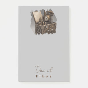 Post-it® Engrenages au trésor Personnalisé