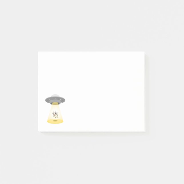 Post-it® Enlèvement d'Aliens (Devant)