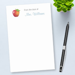 Post-it® Enseignant de l'école Sweet Red Apple