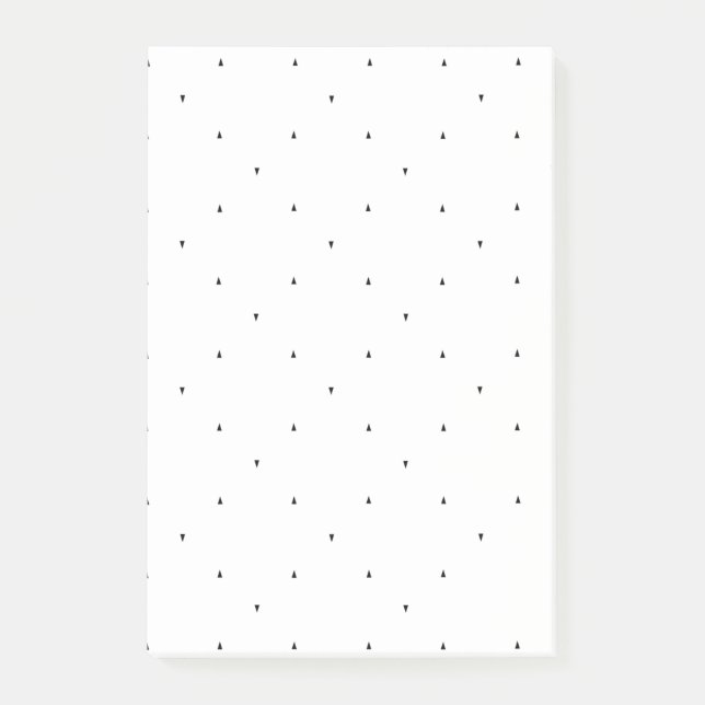 Post-it® Ensemble de dossiers à motif triangulaire minimali (Devant)