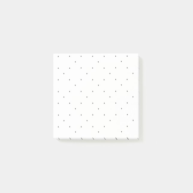 Post-it® Ensemble de dossiers à motif triangulaire minimali (Devant)