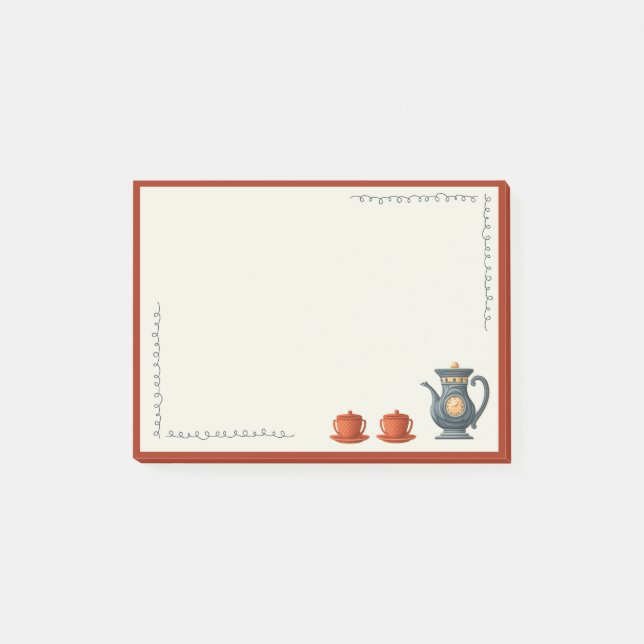 Post-it® Ensemble de thé Vibe Vintage (Devant)
