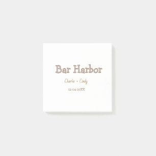 Post-it® enterrement de vie de jeune fille à Bar Harbor dem