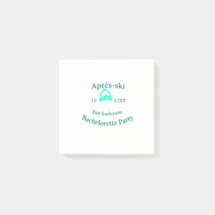 Post-it® enterrement de vie de jeune fille après-ski chapea