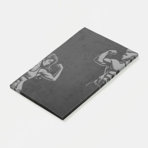 Post-it® Entraîneur de fitness moderne Bodybuilding Instruc