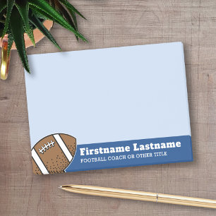Post-it® Entraîneur ou enseignant de joueur de football -