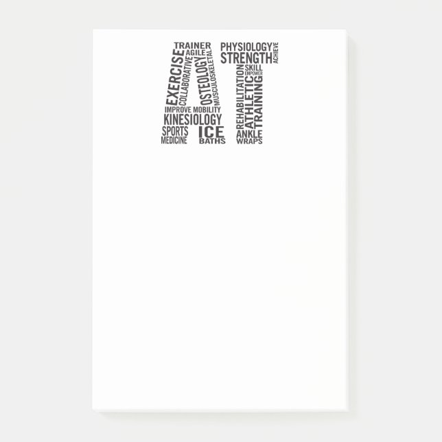 Post-it® Entraîneur sportif certifié À (Devant)