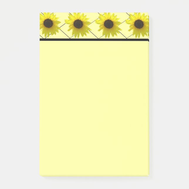 Post-it® Entrecroisement de tournesol (Devant)