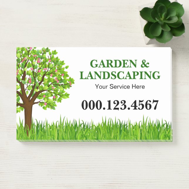 Post-it® Entreprise de Paysagisme de Prairie de Green Tree (Bureau)
