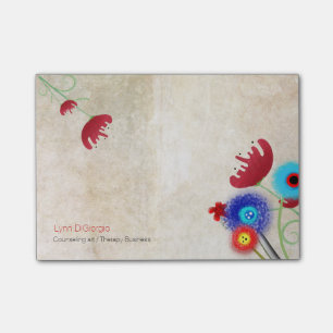 Post-it® entreprise de thérapie par l'art et le conseil