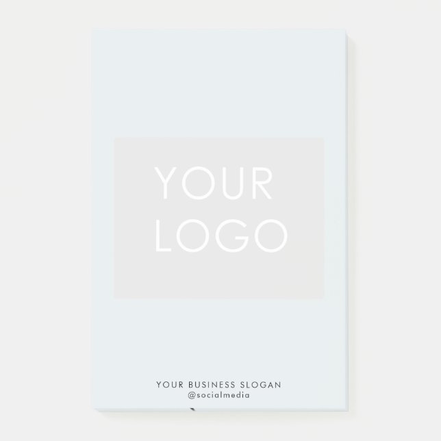 Post-it® Entreprise professionnelle moderne Logo d'affaires (Devant)