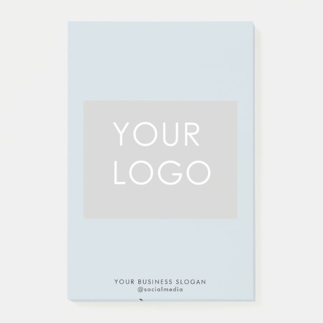 Post-it® Entreprise professionnelle moderne Logo d'affaires (Devant)