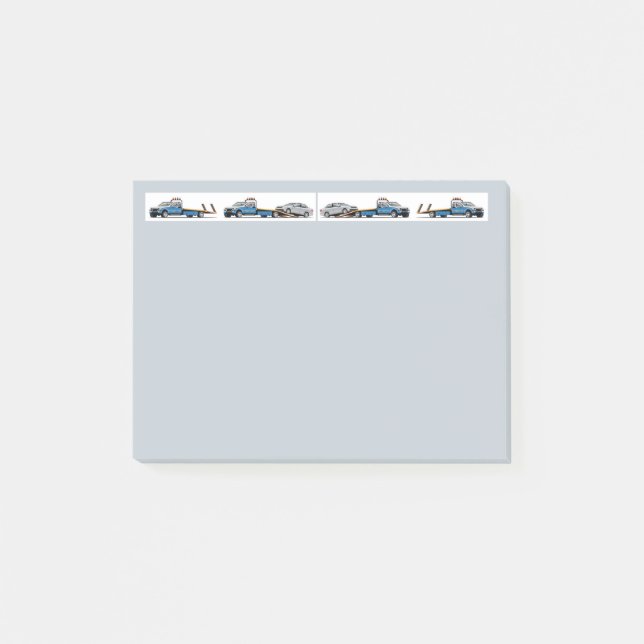 Post-it® Entreprises de remorquage de camion à eau (Devant)