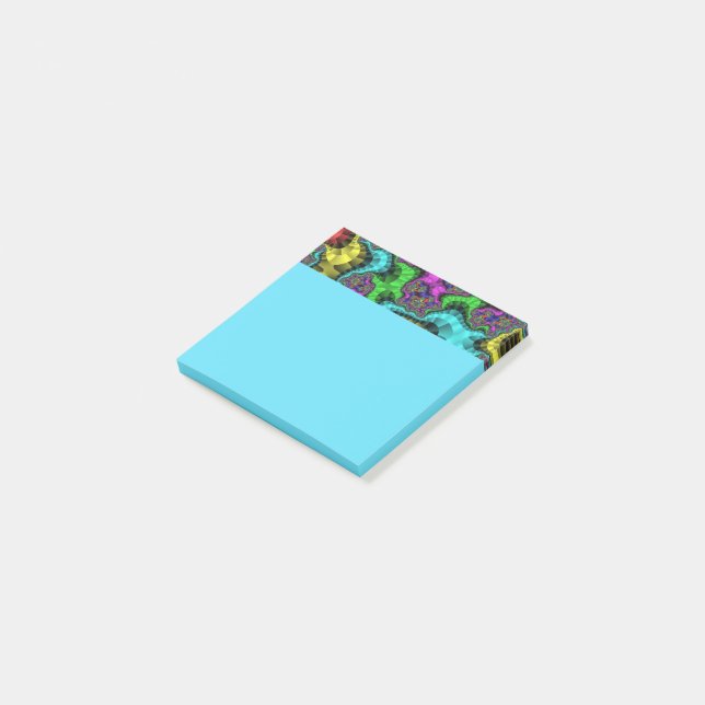 Post-it® Épingles floraux vibrants (Incliné)