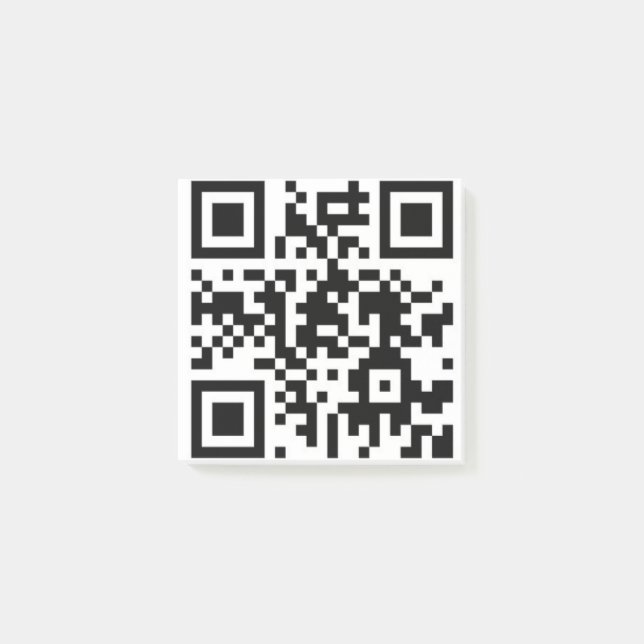 Post-it® Epstein Trump Grand Jury Témoignage QR Code (Devant)