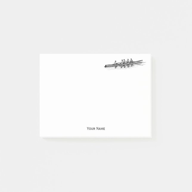 Post-it® Équipe de raideurs d'aviron Sports nautiques (Devant)